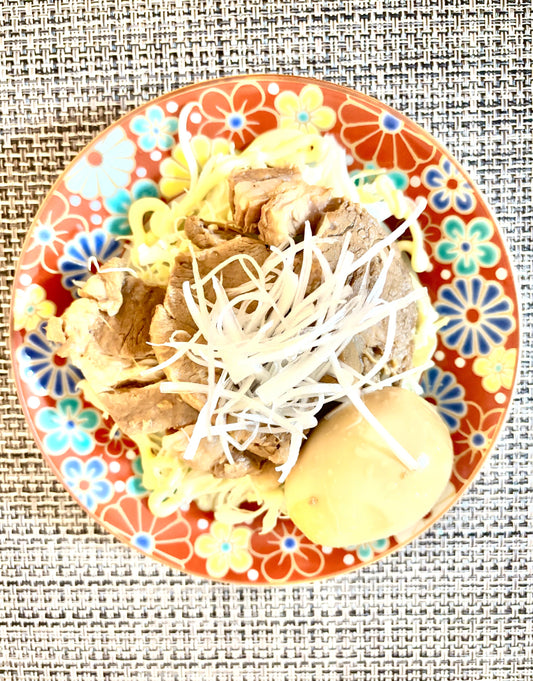 boiled pork, Japanese style