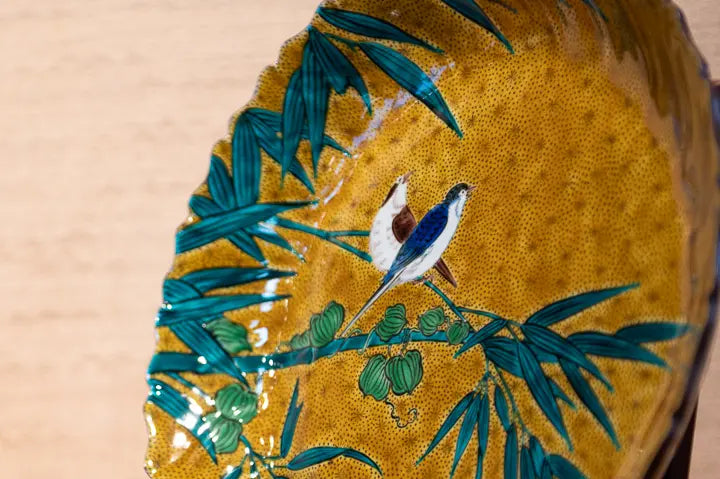 Tamekichi Mitsui, the inheritor of Ko-Kutani and Yoshidaya