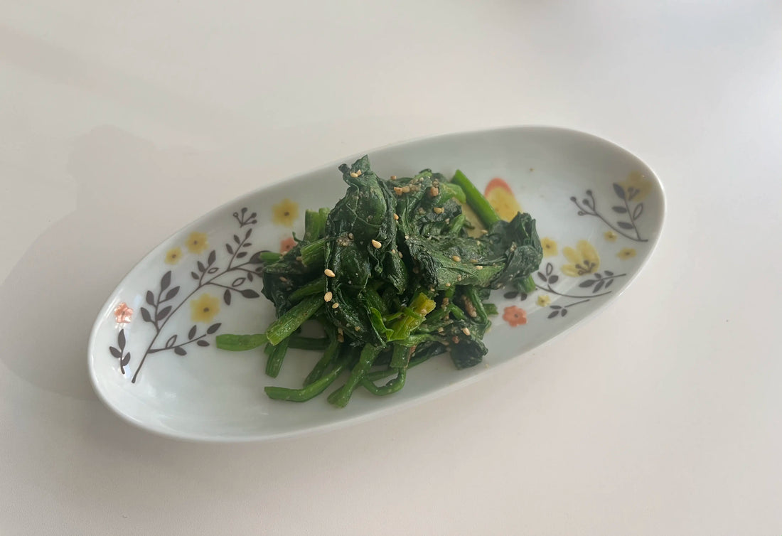 Spinach with Sesame Sauce