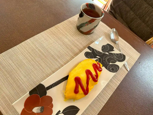 Omurice (Japanese Omelette Rice)