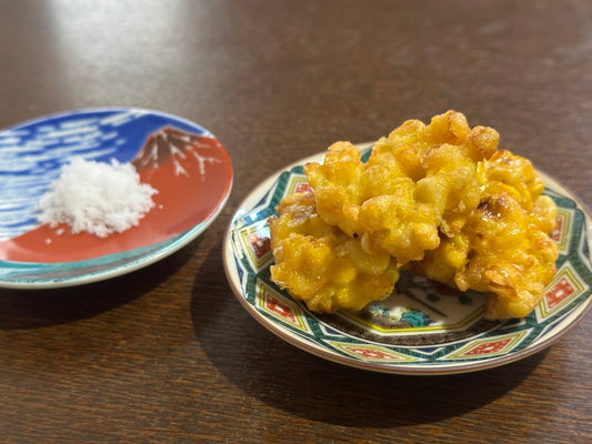 Corn tempura