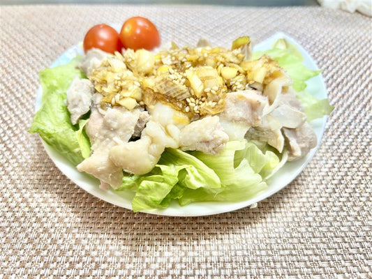 Boiled Tender Chicken Breasts and Thighs