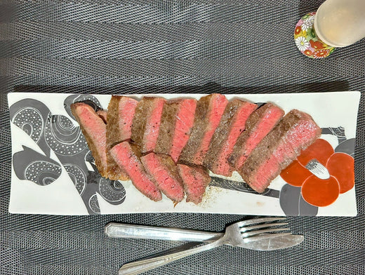 Japanese beef steak (wagyu)