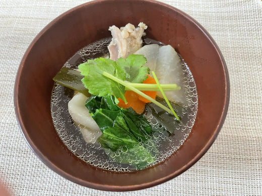 Japanese New Yera's dish Ozoni