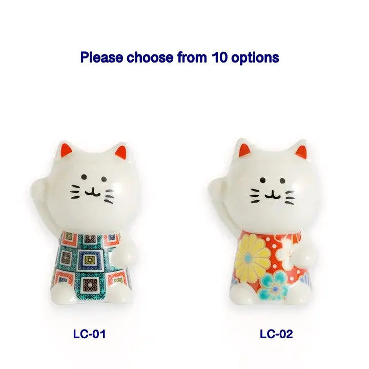 Seiko Kiln Kutani Lucky Cat Correction