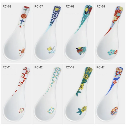Seiko kiln Chinese Soup Spoon Collection
