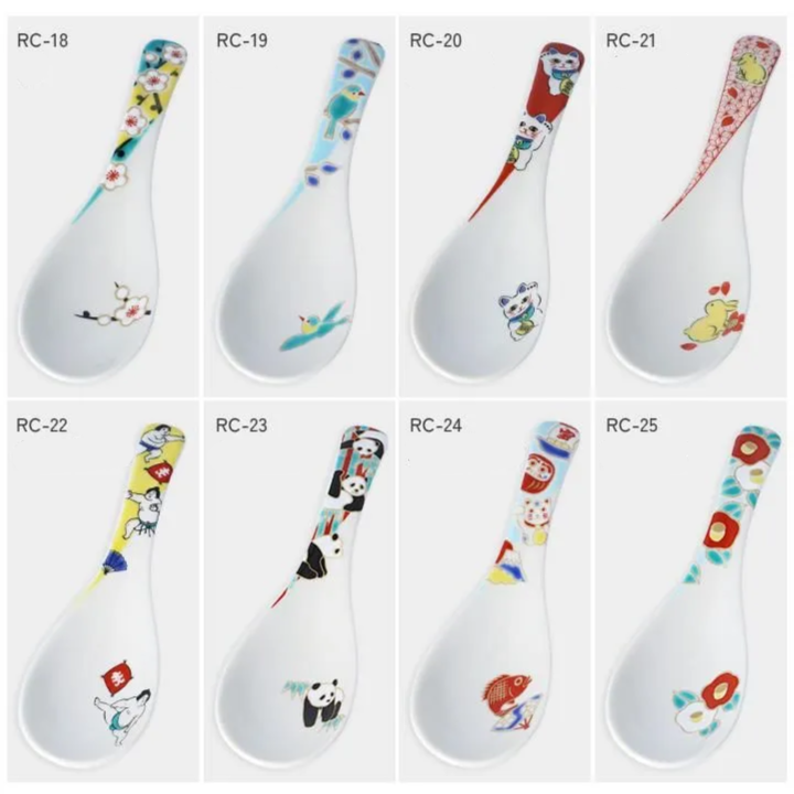 Seiko kiln Chinese Soup Spoon Collection
