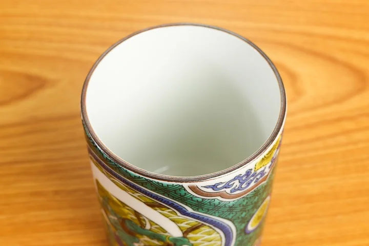 Seiko Kutani yoshidaya Yunomi Japanese Teacup