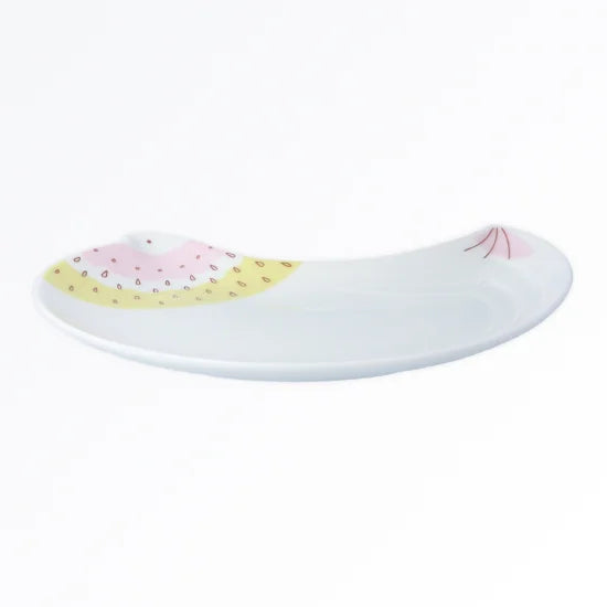 Harekutani Bird (pink) Medium Plate