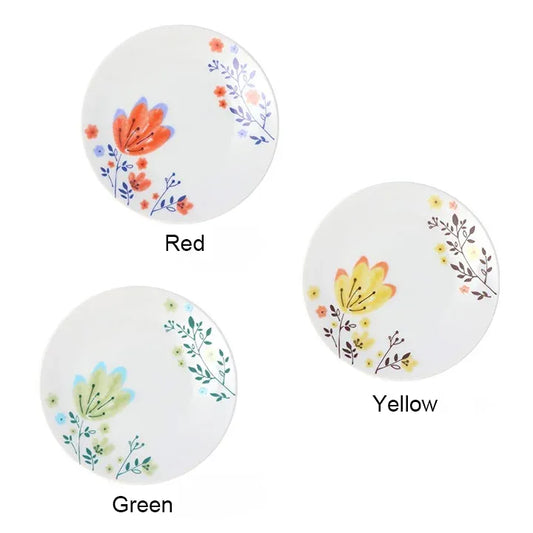 Harekutani Spring Flower Medium Plate set (3pcs)