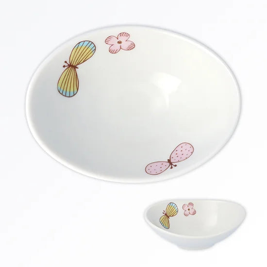 Harekutani Butterfly (pink) Bowl