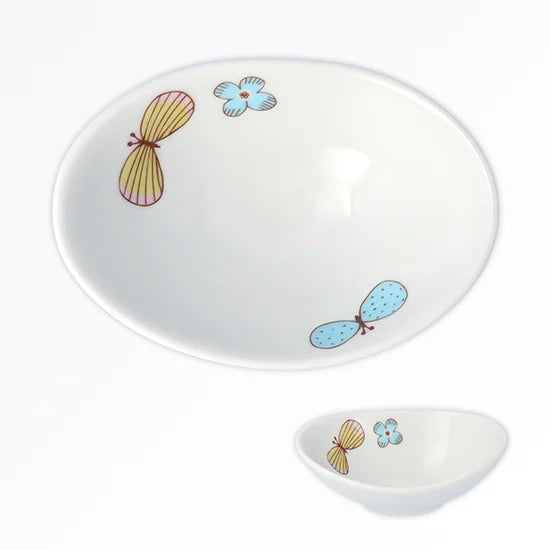 Harekutani Butterfly (blue) Bowl