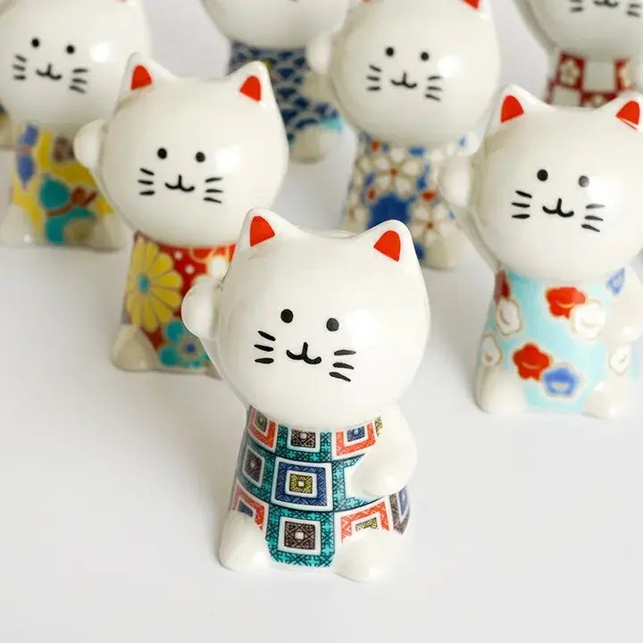 Seiko Kiln Kutani Lucky Cat Correction