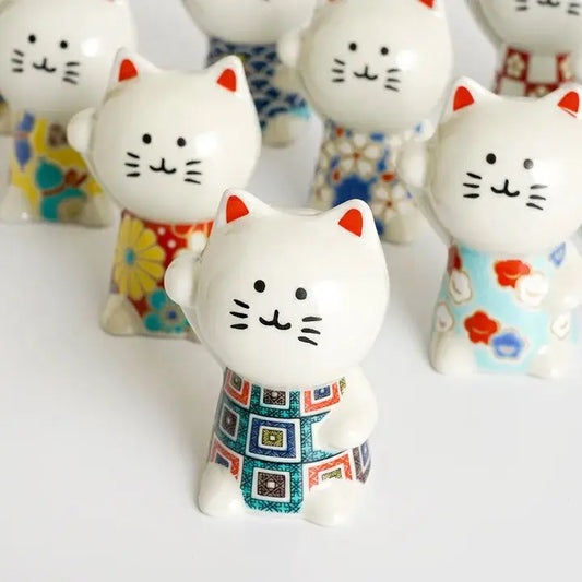 Seiko Kiln Kutani Lucky Cat Correction