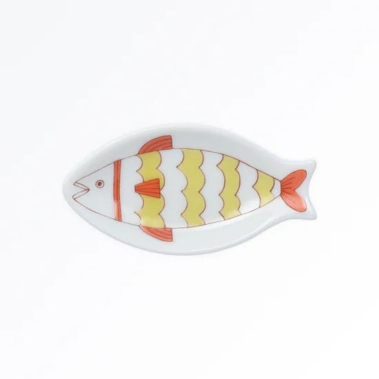 Harekutani Small Fish (yellow) Chopstick Rest