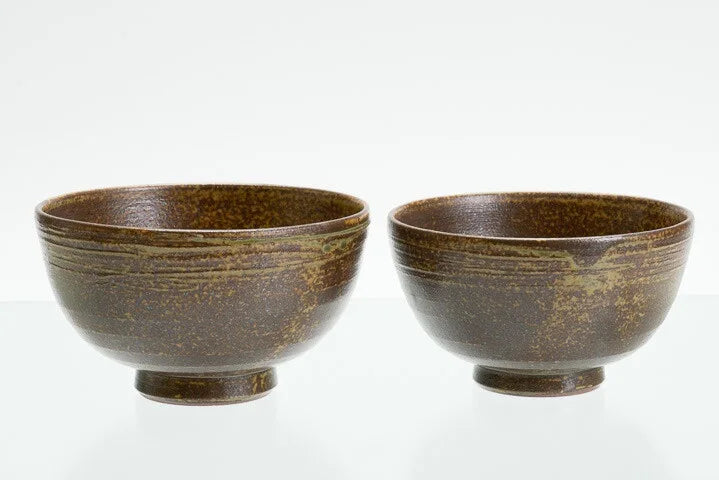 Toushi Kiln Kutani Rice bowl, Fukura sparrow Rice Bowl