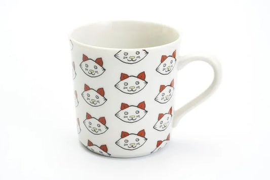 KUTANI SEAL Kitten Alignment Pattern Mug