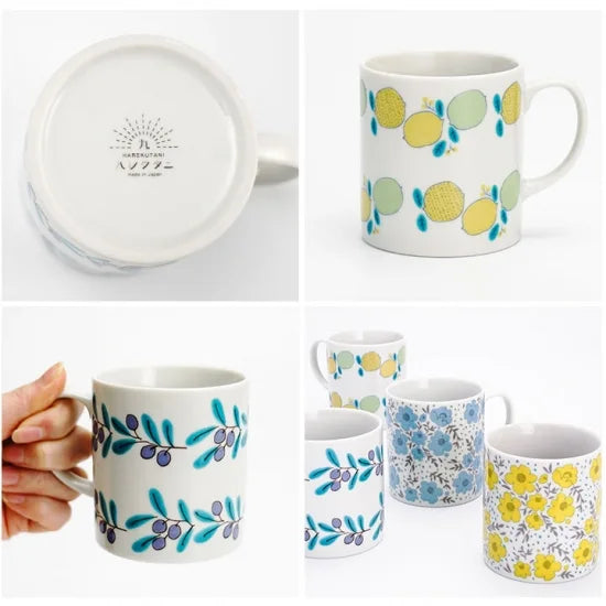 Harekutani Flower (Yellow) Mug