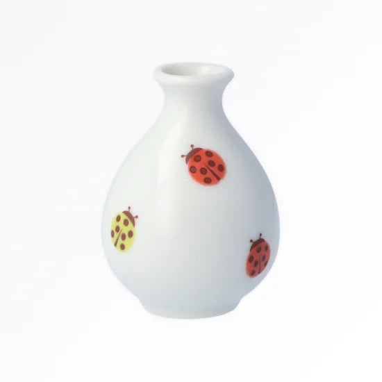 Harekutani Flower (Ladybug) Single Flower Vase