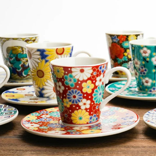 Choice of Kutani Seiko Demitasse Cup & Saucer