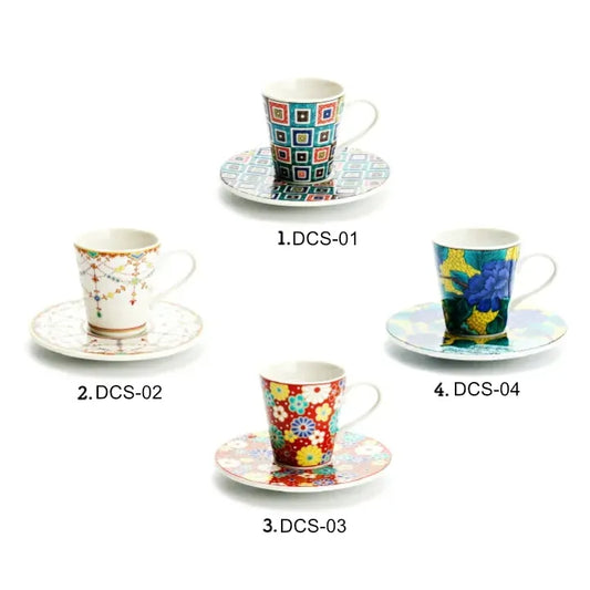 Choice of Kutani Seiko Demitasse Cup & Saucer