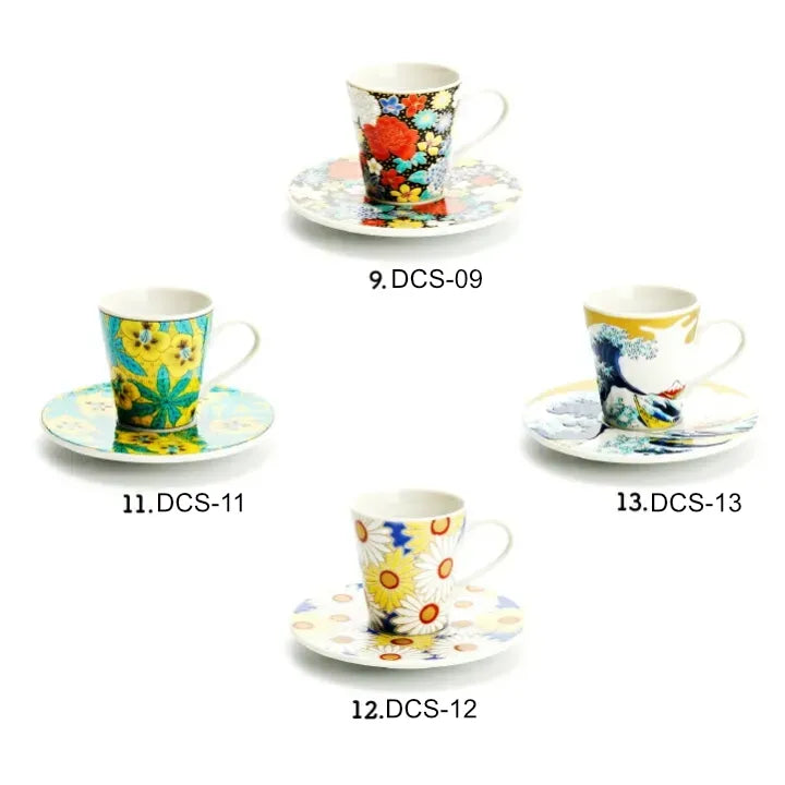 Choice of Kutani Seiko Demitasse Cup & Saucer