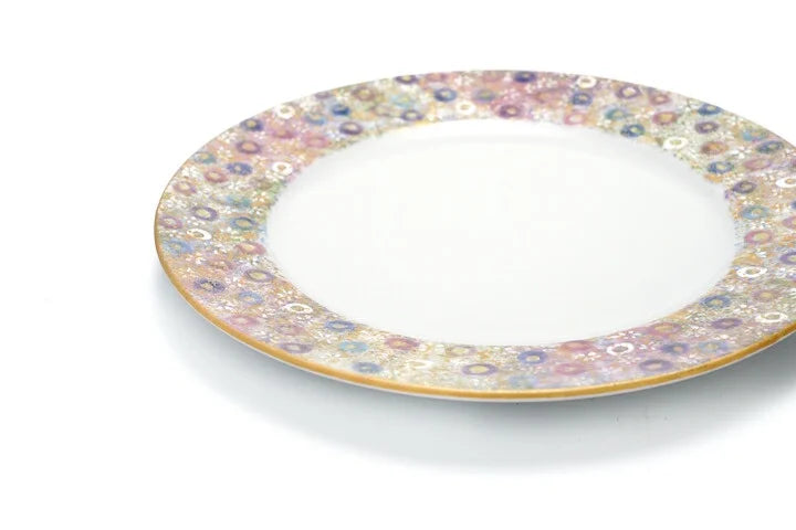 Mariko Nakagawa Kutani One Thousand Flowers Large Plate