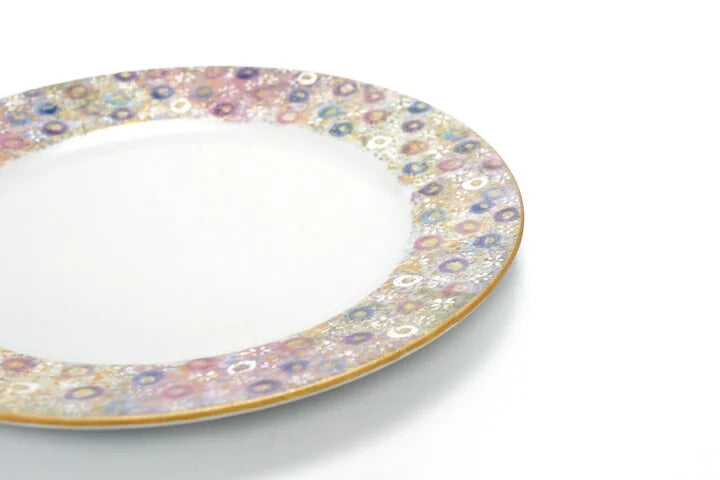 Mariko Nakagawa Kutani One Thousand Flowers Large Plate