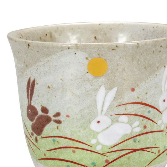 Kutani Mug “Tsuki Usagi” (Moon Rabbit)