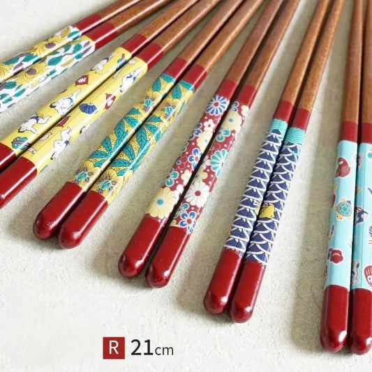 Seiko Kiln Kutani Wakasa Lacquered Chopsticks（Red)