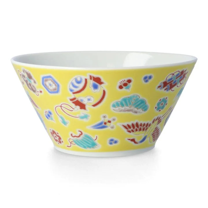 Seiko Kutani Yellow Kouchi Bowl