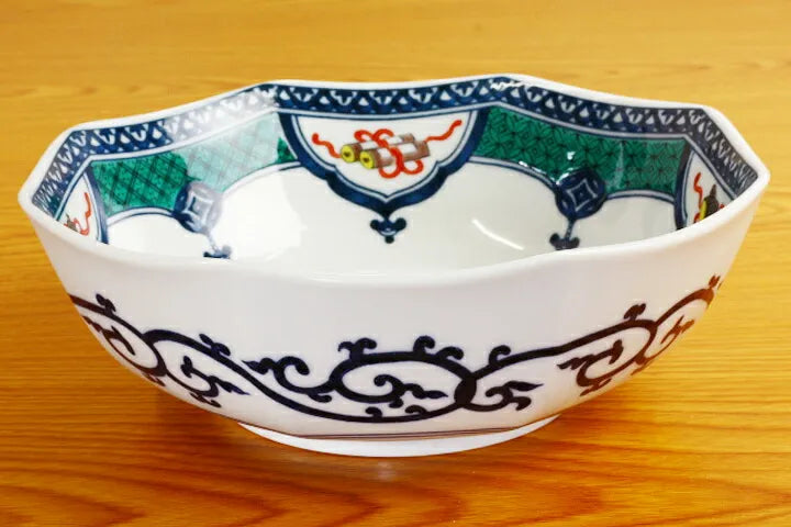 Seiko Kiln Kutani Bird and Flower Motifs Bowl