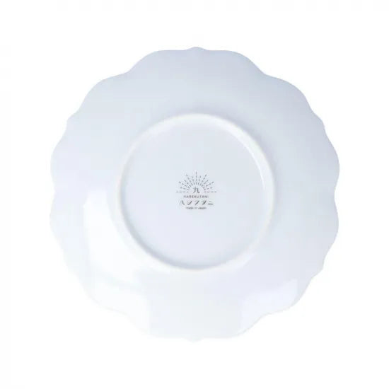 Harekutani Kutani Akae Cat Medium Plate
