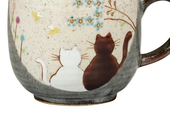 Kutani Mug “Hidamari Iroe Yu” (Sunny Spot )