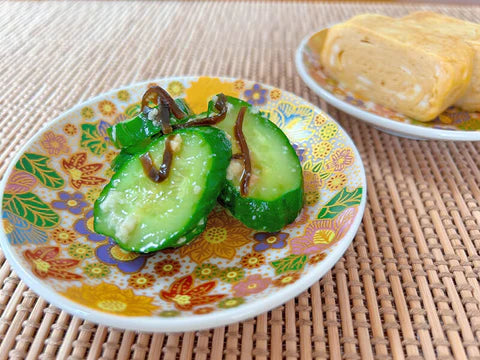 Cucumber pickled in salted malt