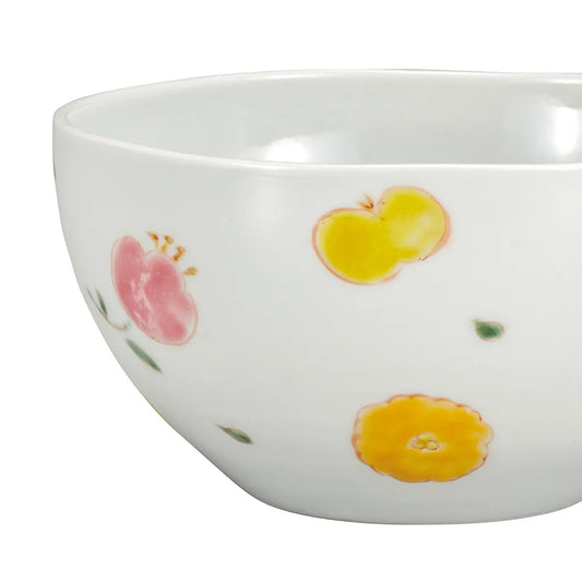 Kutani Salad bowl,Floral and Butterfly Art design Small bowl