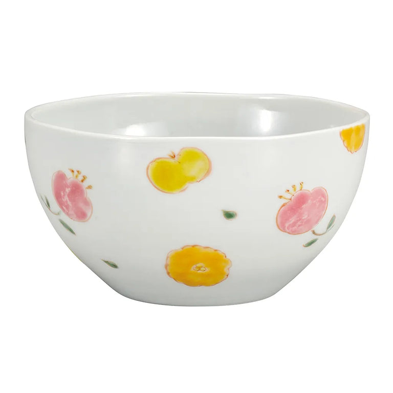 Kutani Salad bowl,Floral and Butterfly Art design Small bowl