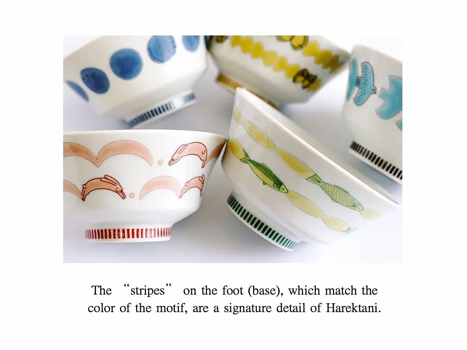 Select from 5 Types of “HareKutani” Rice Bowls