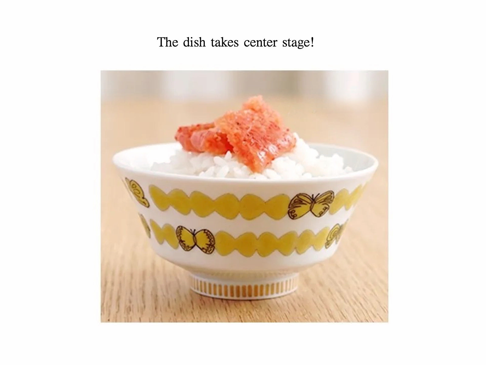 Select from 5 Types of “HareKutani” Rice Bowls