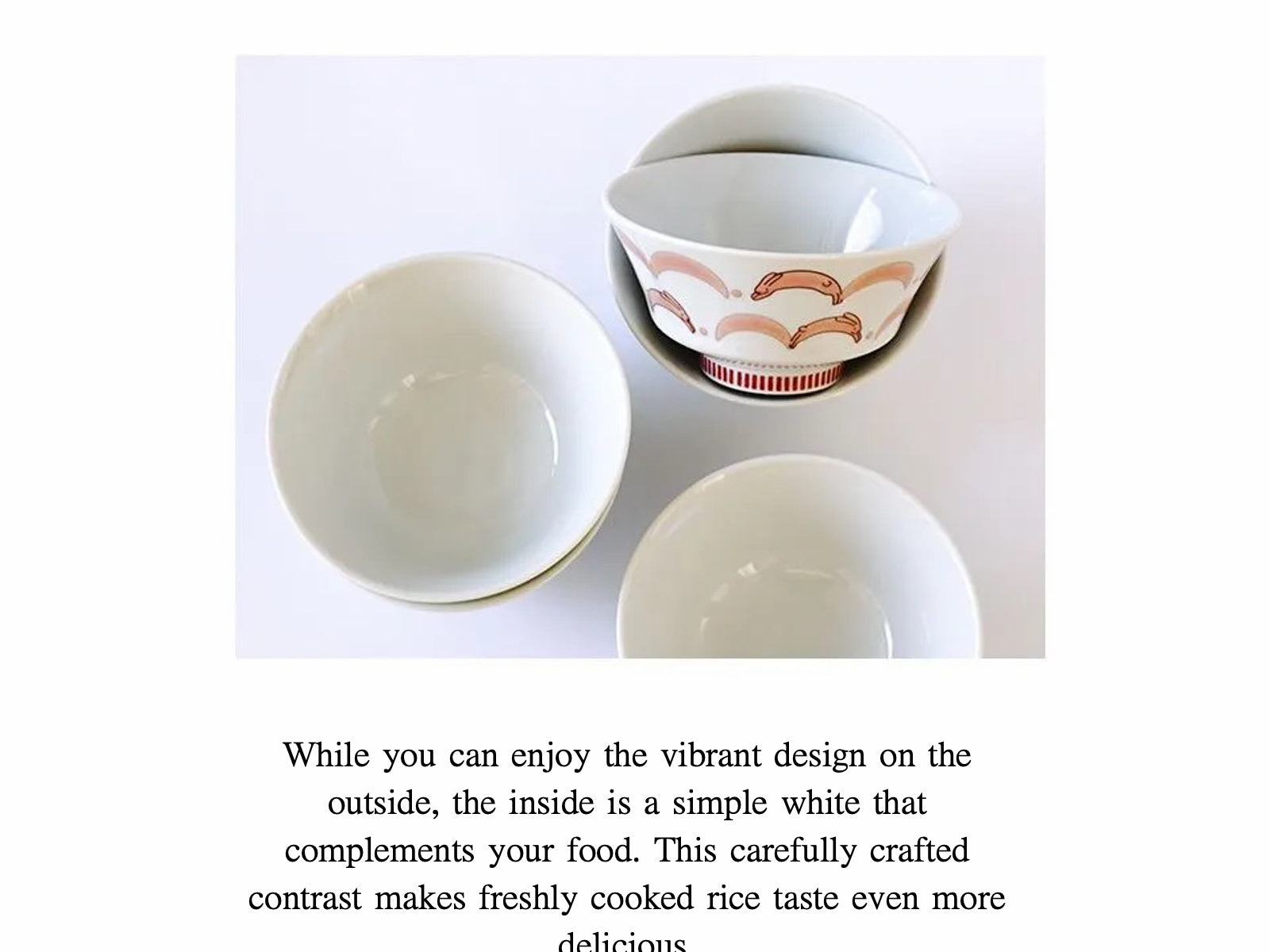 Select from 5 Types of “HareKutani” Rice Bowls