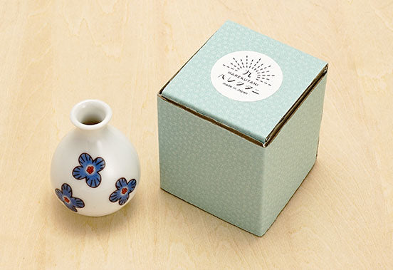 Harekutani Flower (blue) Single Flower Vase