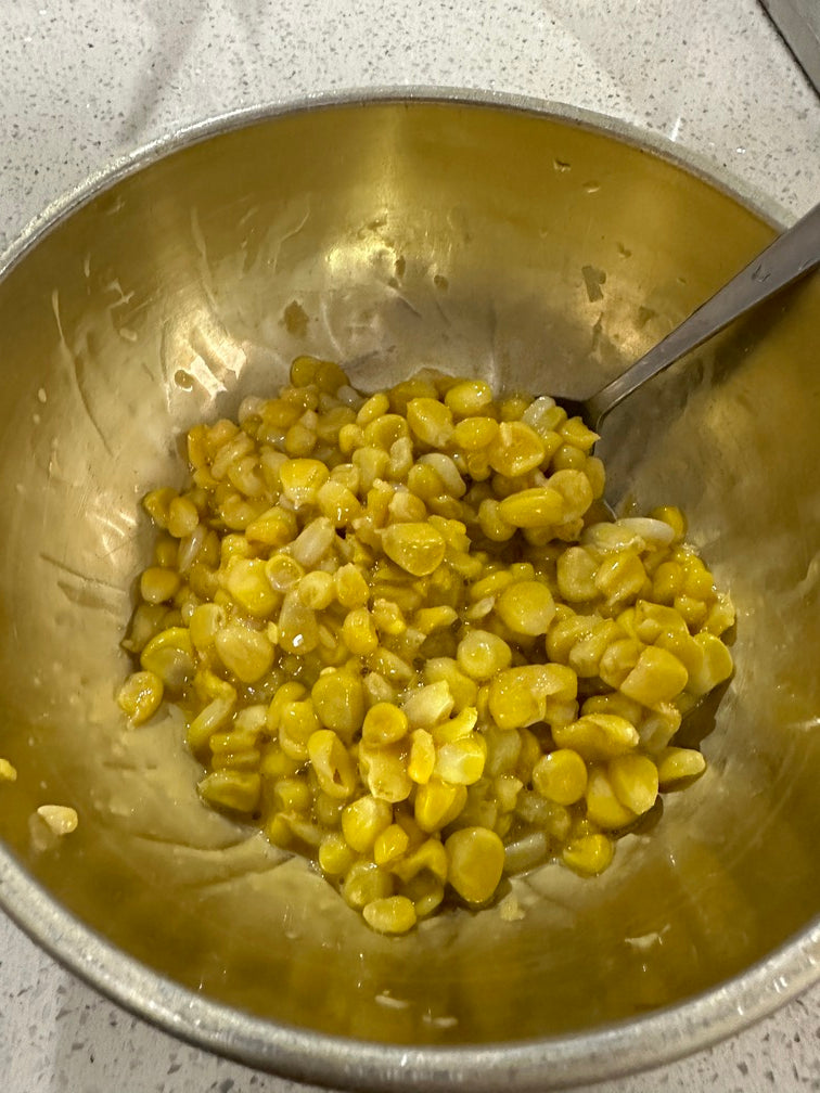bowl on Corn