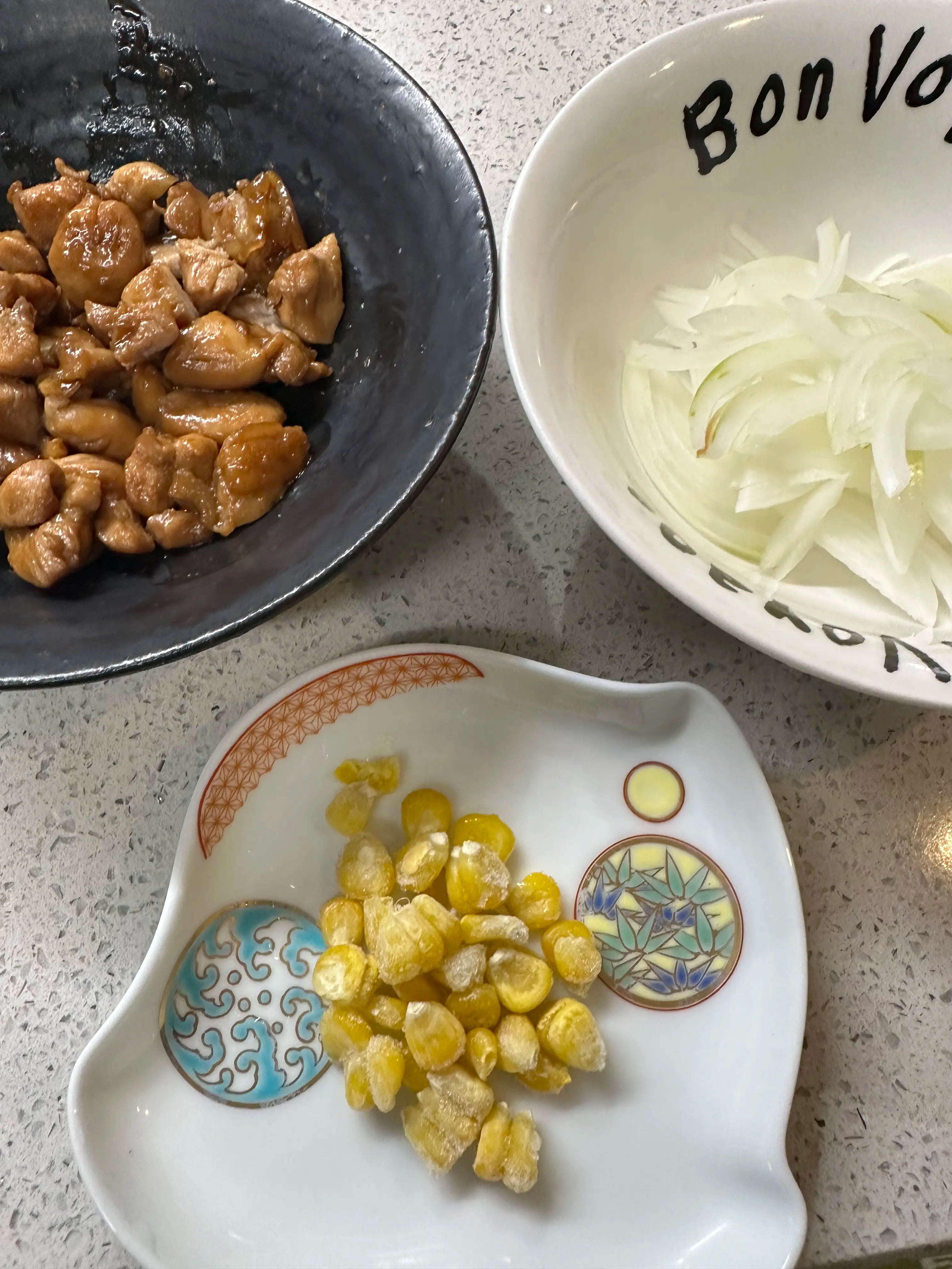 Teriyaki Chicken Pizza topping