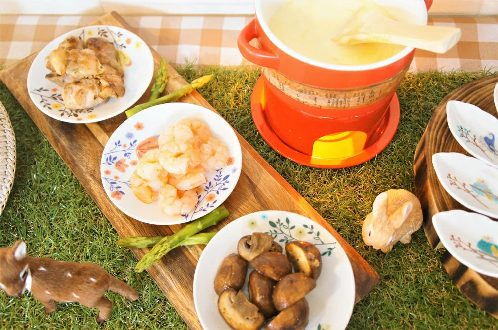 Casual Cheese Fondue Party