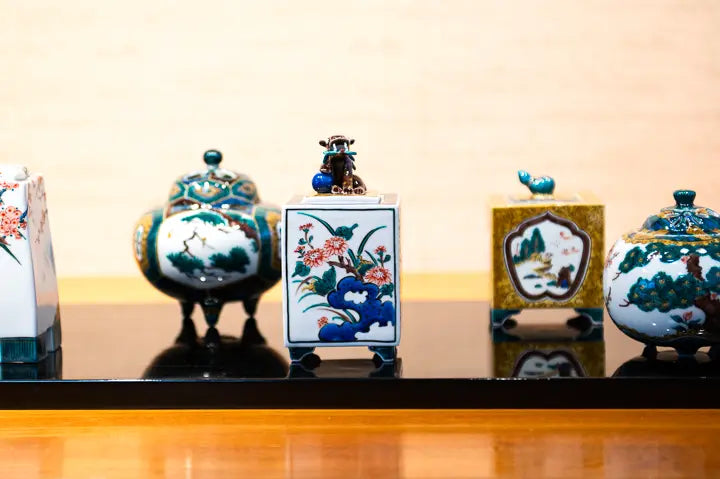 Tamekichi Mitsui, the inheritor of Ko-Kutani and Yoshidaya