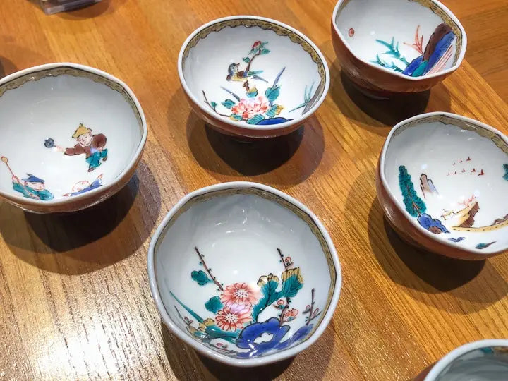 Tamekichi Mitsui, the inheritor of Ko-Kutani and Yoshidaya