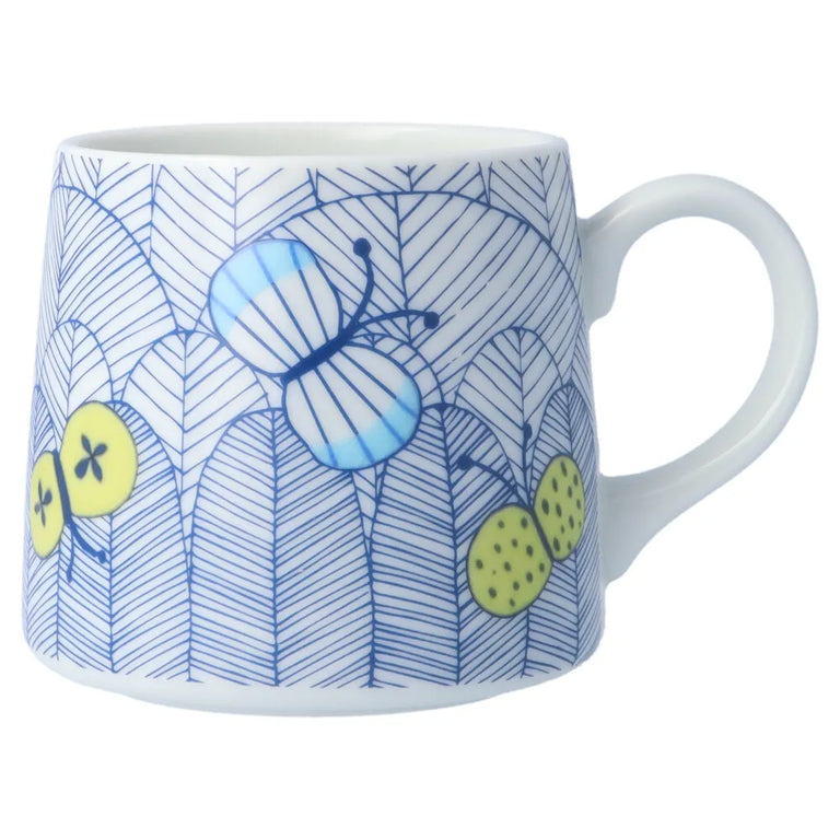 Harekutani Butterfly (blue) Mug