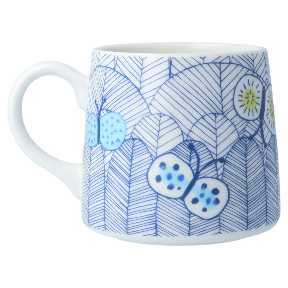 Harekutani Butterfly (blue) Mug