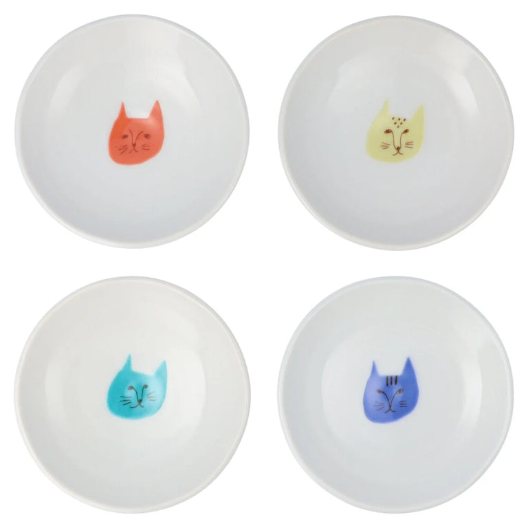 Harekutani Cat Small Plate(sauce plate)