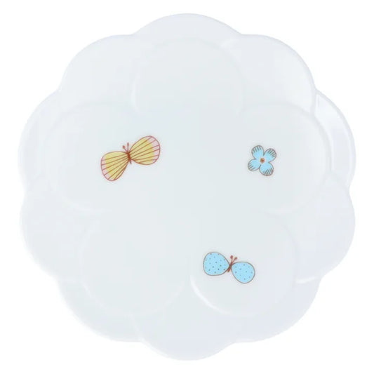 Harekutani Butterfly (blue) Medium Plate